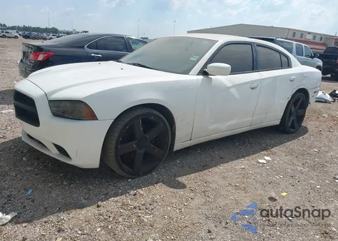 2014 Dodge Charger Police из США, поврежденный, VIN 2C3CDXAT4EH349723